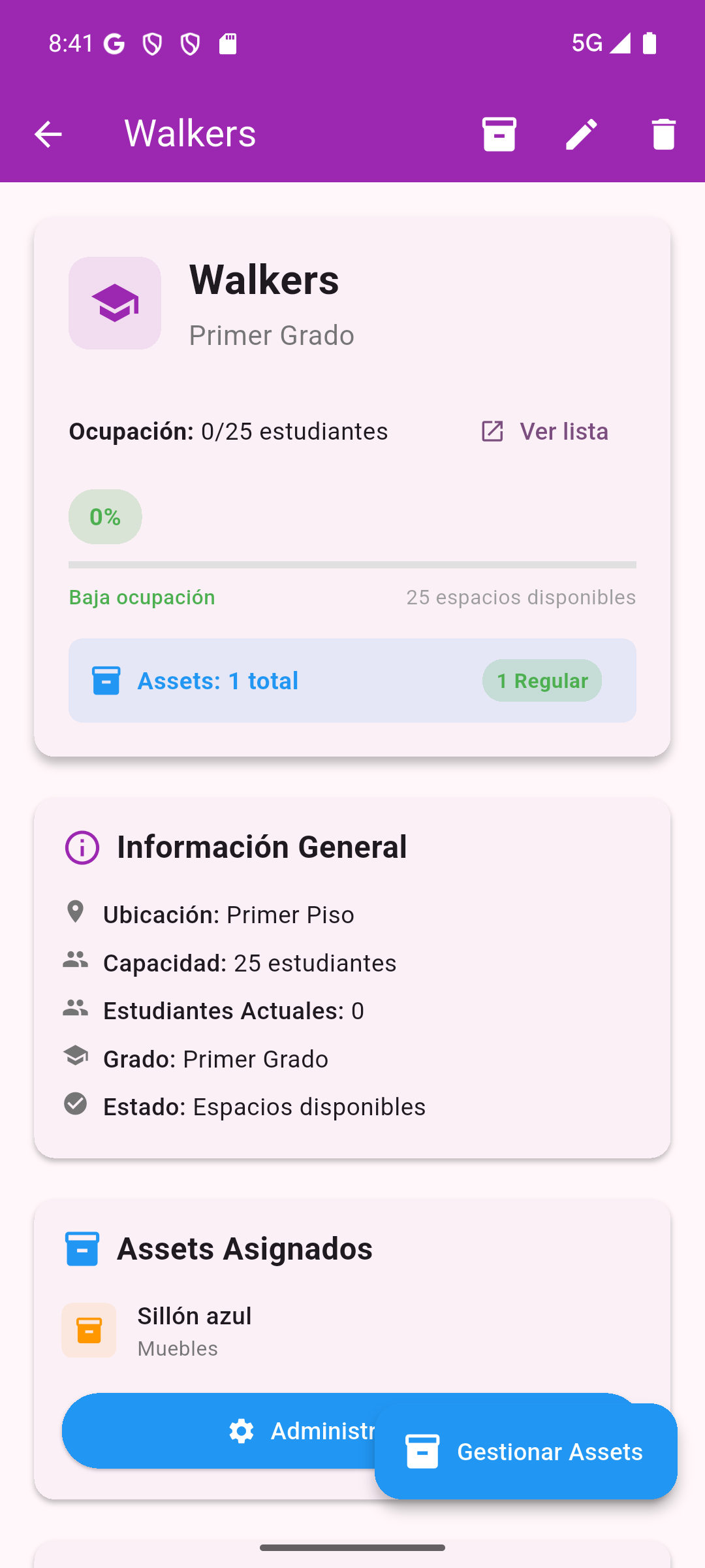 Rockybot School - pantalla 3